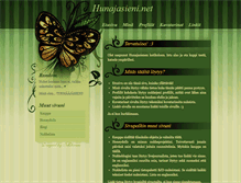 Tablet Screenshot of hunajasieni.net