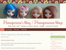 Tablet Screenshot of blogi.hunajasieni.net